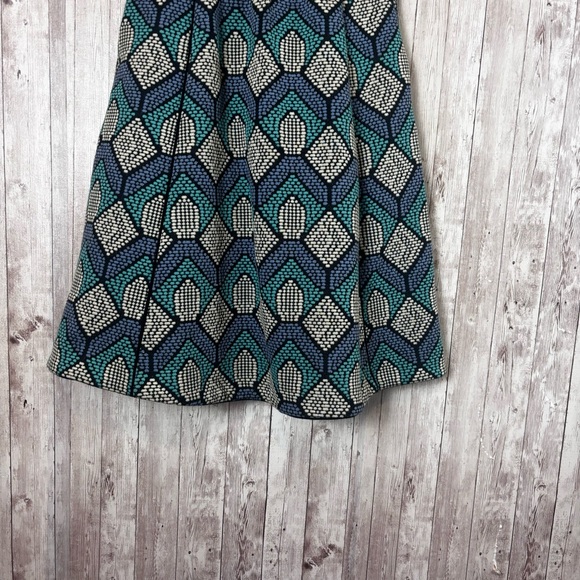 Anthropologie HD in Paris Hollyhock Textured Fit-and-Flare Dress XS - Picture 3 of 6